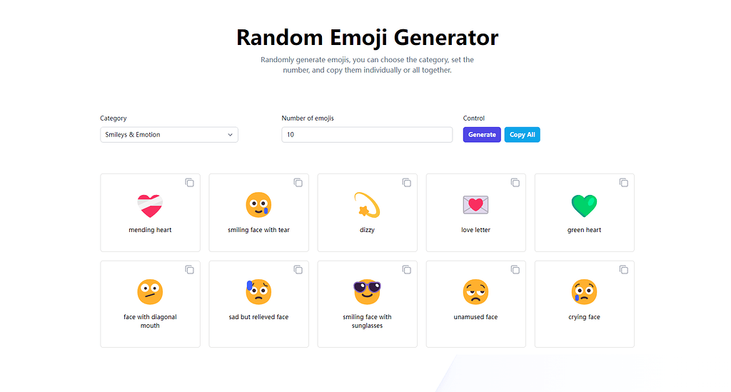 【自荐】Emoji随机生成及搜索 - 发现频道 - 小众软件官方论坛